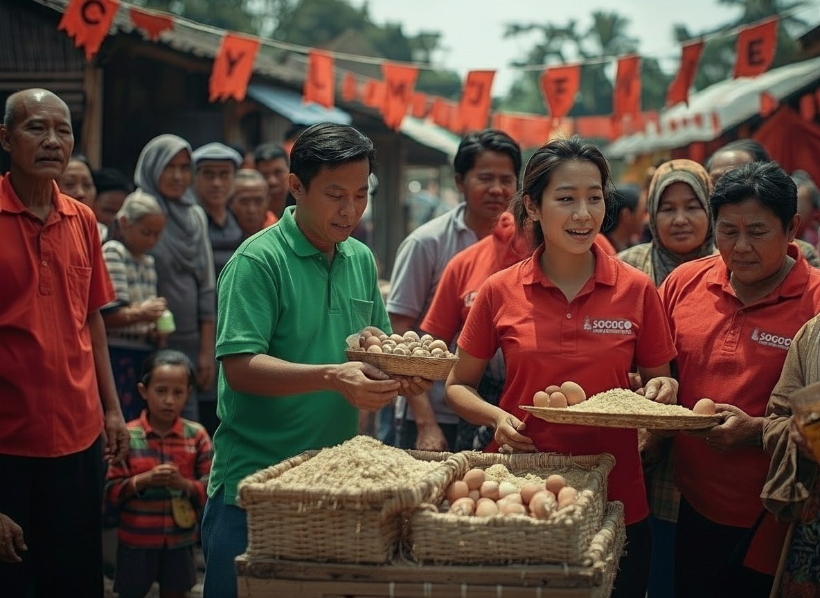 Sogogo menyebarkan "Rasa Cinta" di Gia Lai